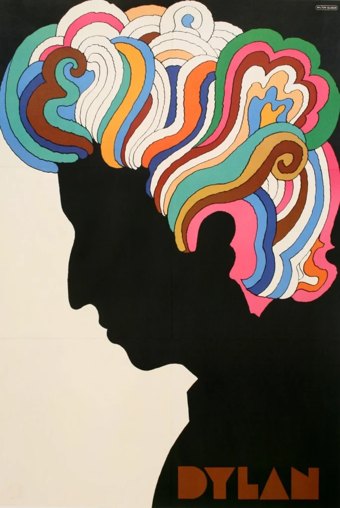 BOB DYLAN BY MILTON GLASER