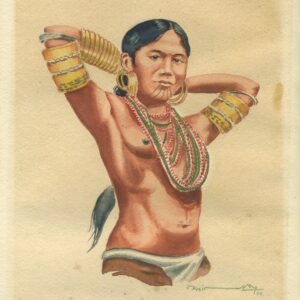 LADY WITH NECKLACE BY THEIN HAN