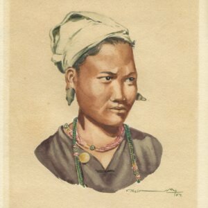 LADY WITH EARRINGS BY THEIN HAN